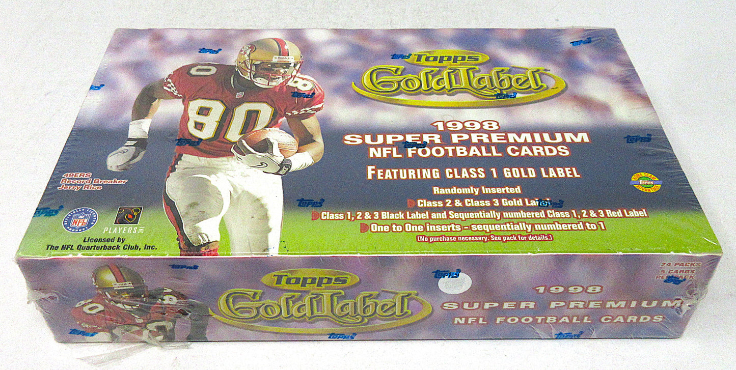 1998 Topps Gold Label Football Box (HTA) (24/5)