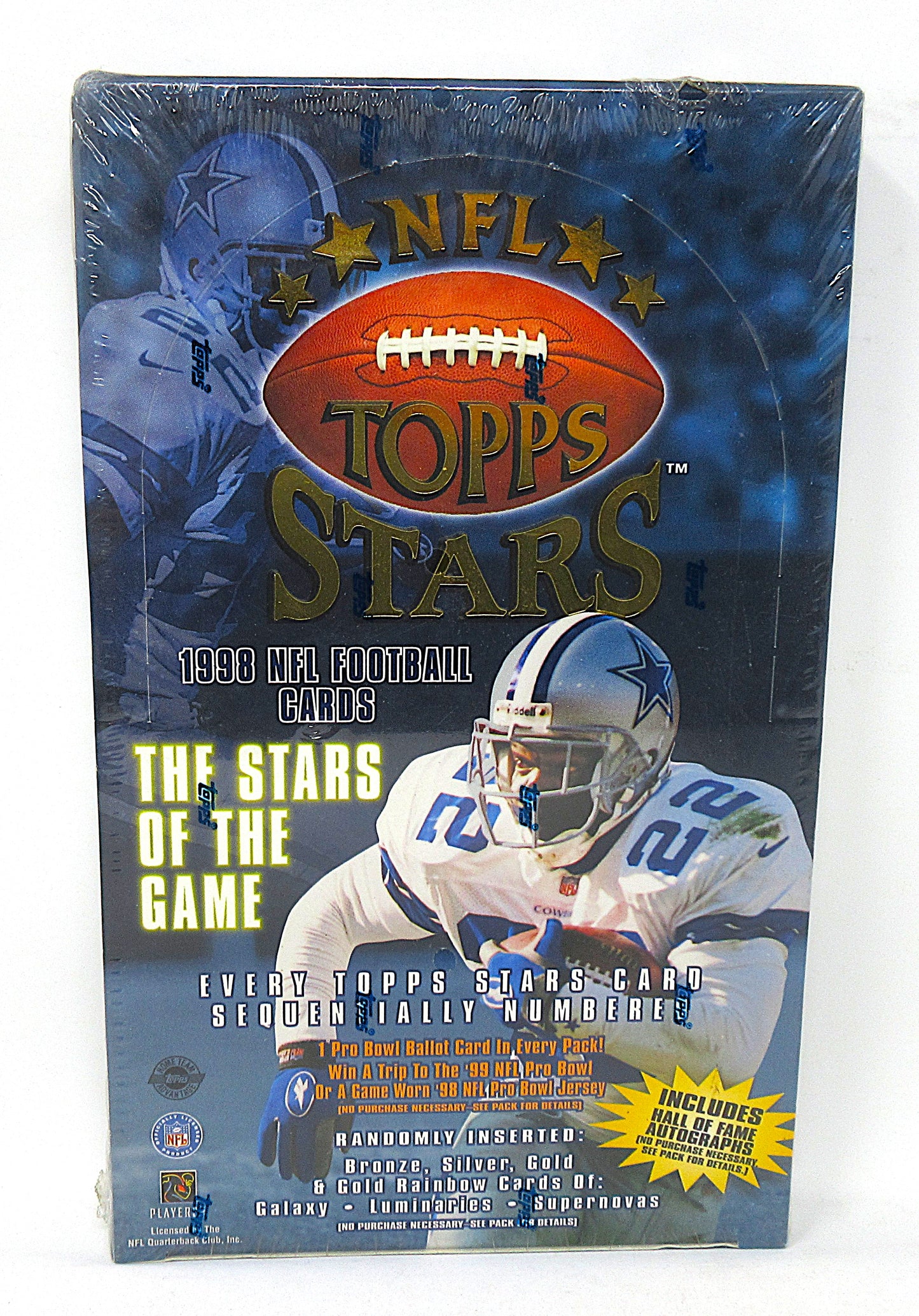 1998 Topps Stars Football Box (HTA) (24/6)