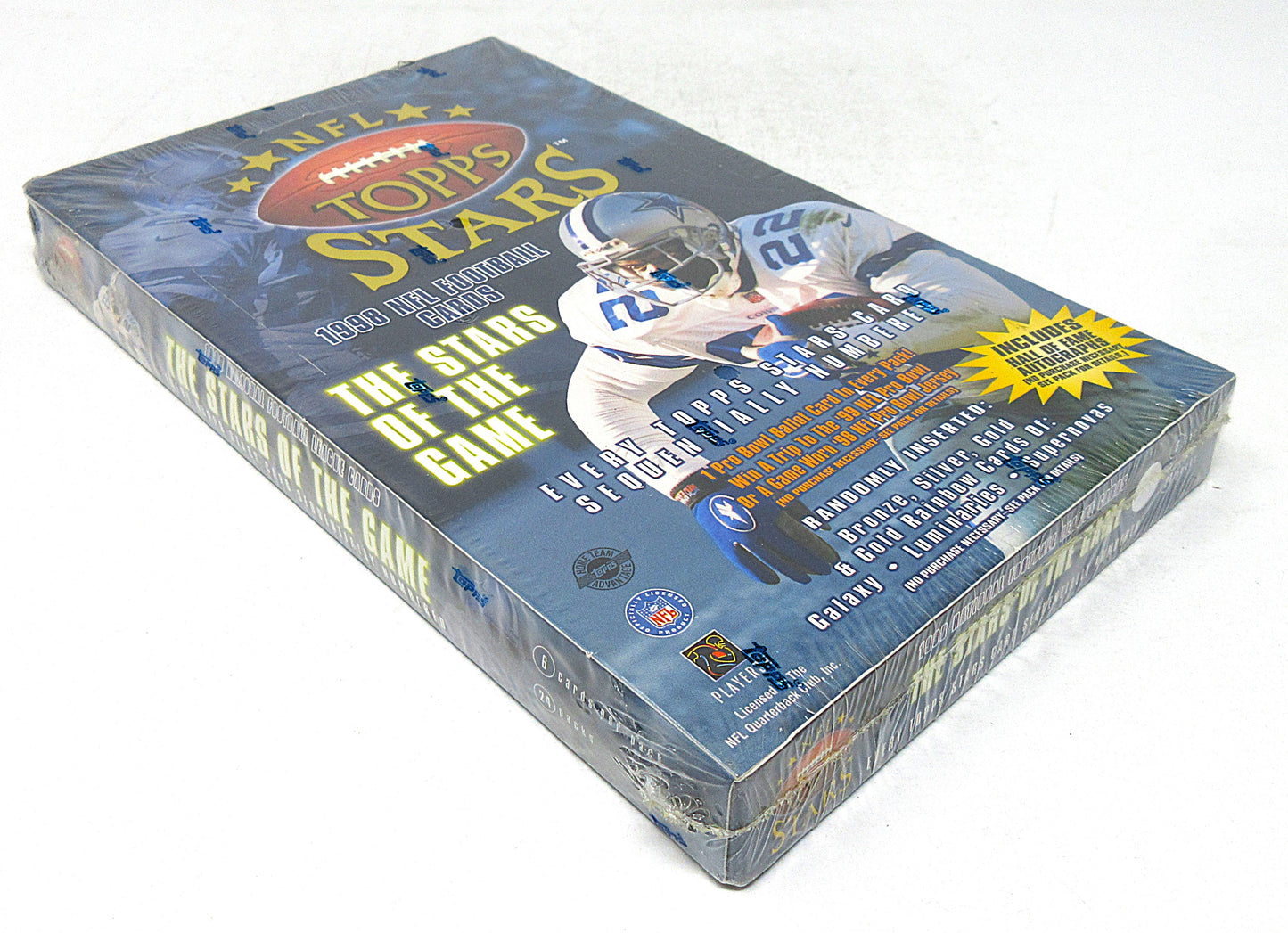 1998 Topps Stars Football Box (HTA) (24/6)