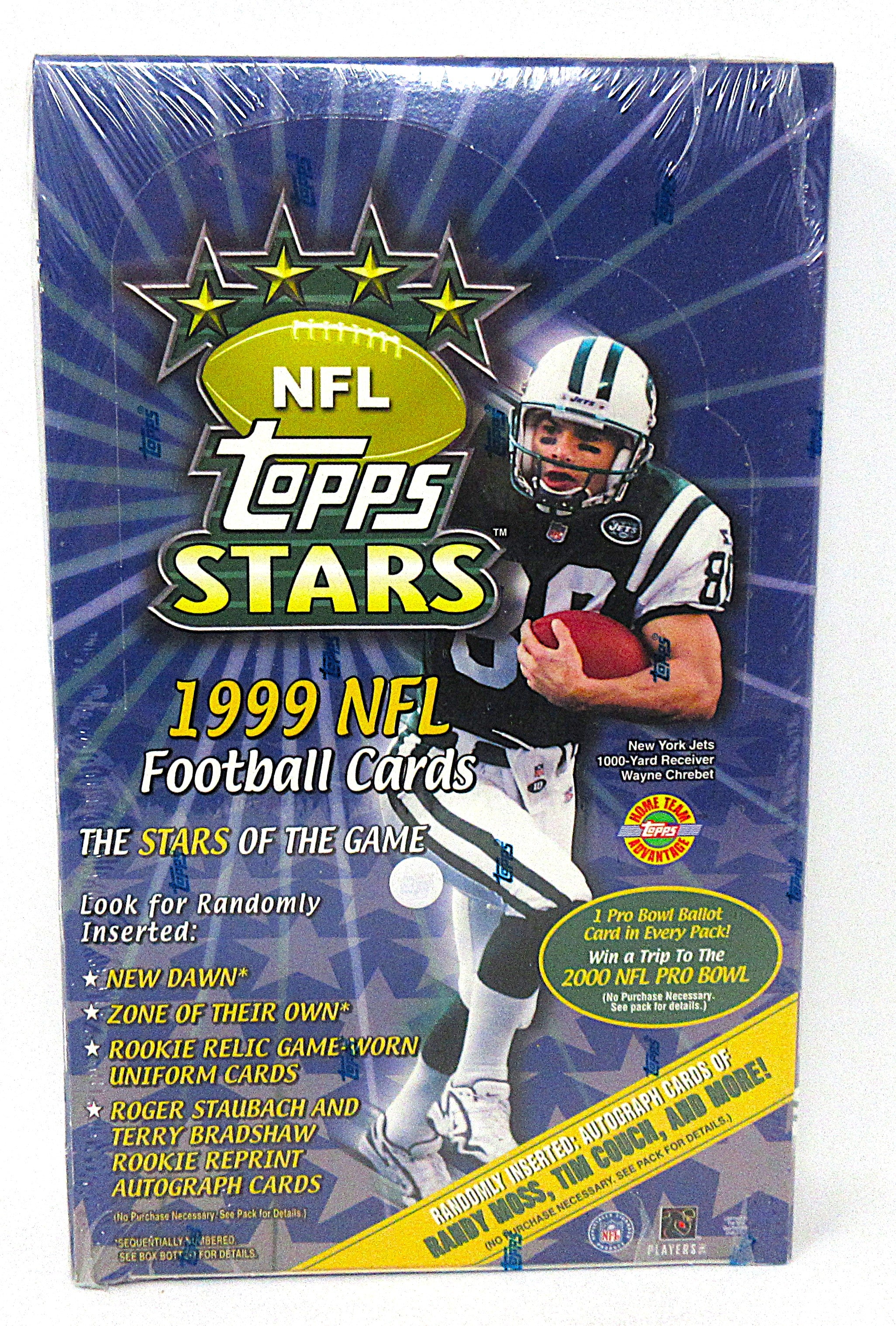 1999 Topps Stars Football Box (HTA) (24/6)