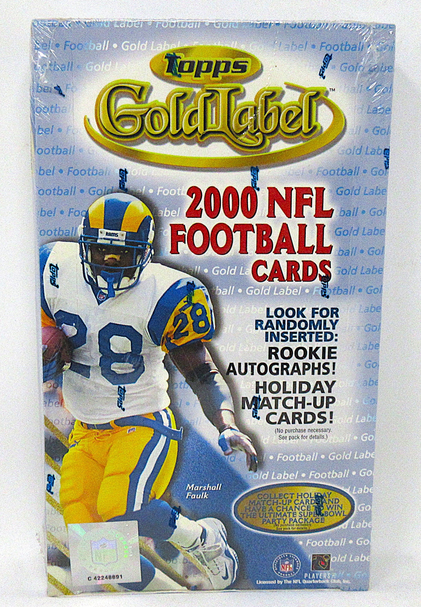 2000 Topps Gold Label Football Box (Retail) (24/3)