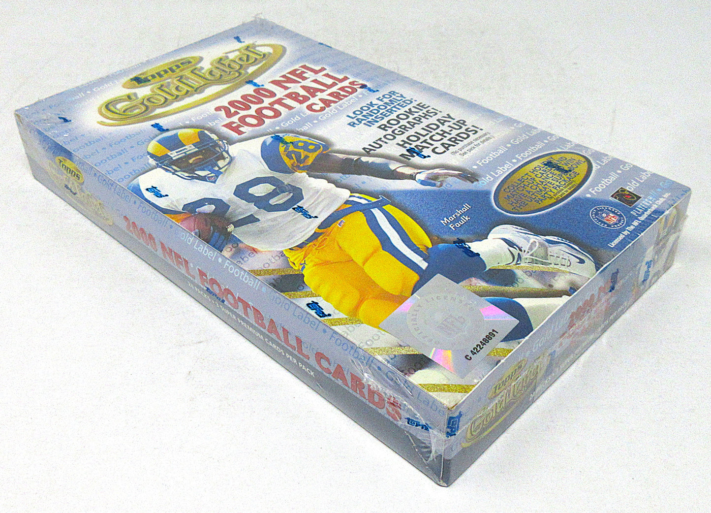 2000 Topps Gold Label Football Box (Retail) (24/3)