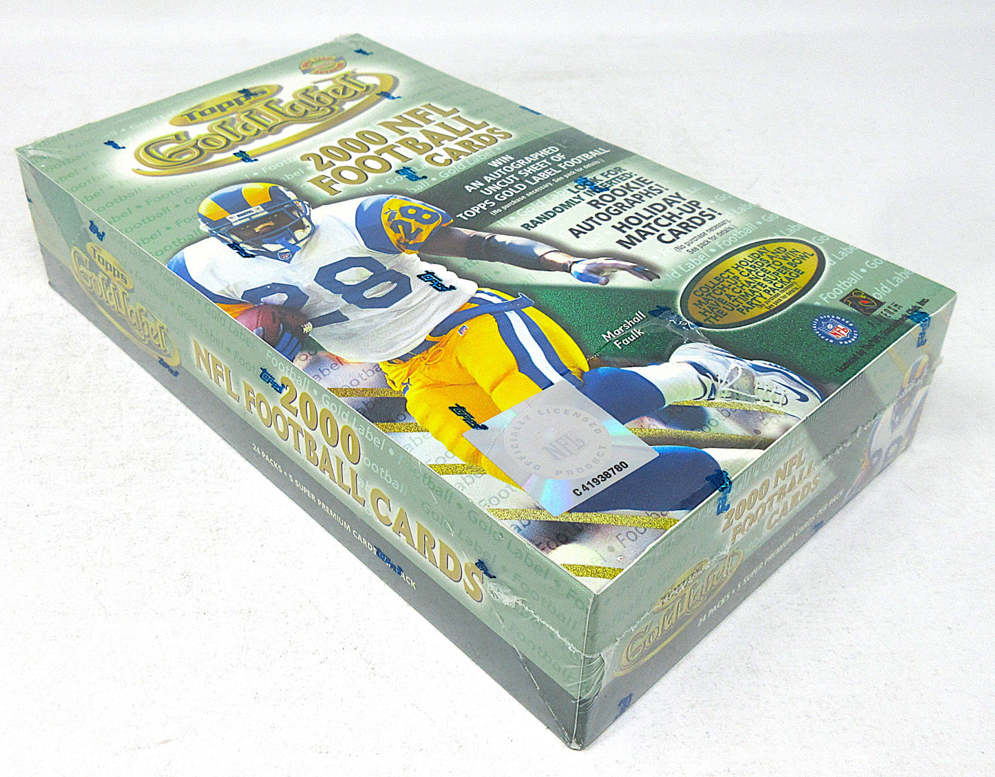 2000 Topps Gold Label Football Box (HTA) (24/5)