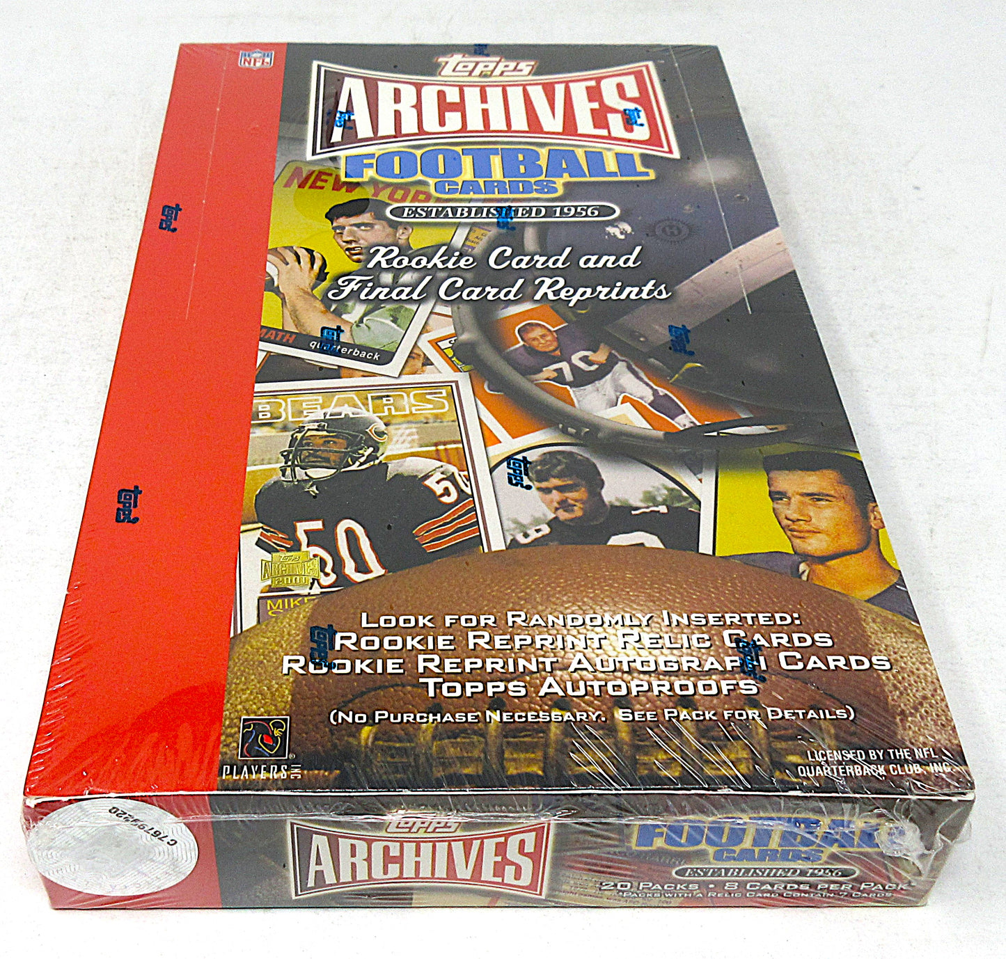 2001 Topps Archives Football Box (Hobby) (20/8)
