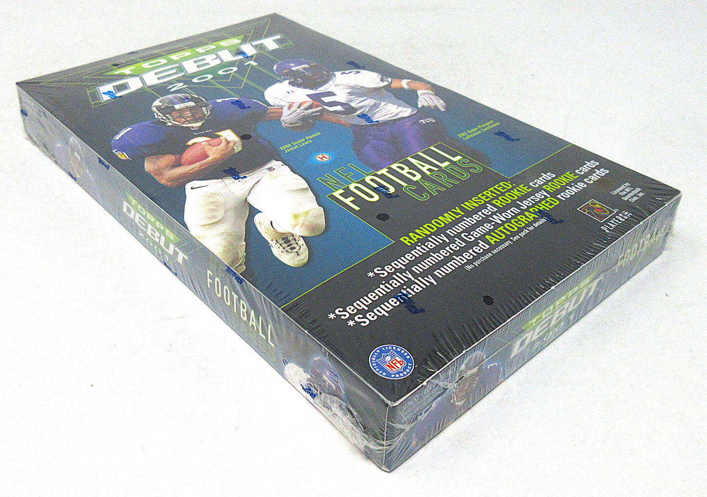 2001 Topps Debut Football Box (Hobby) (24/3)