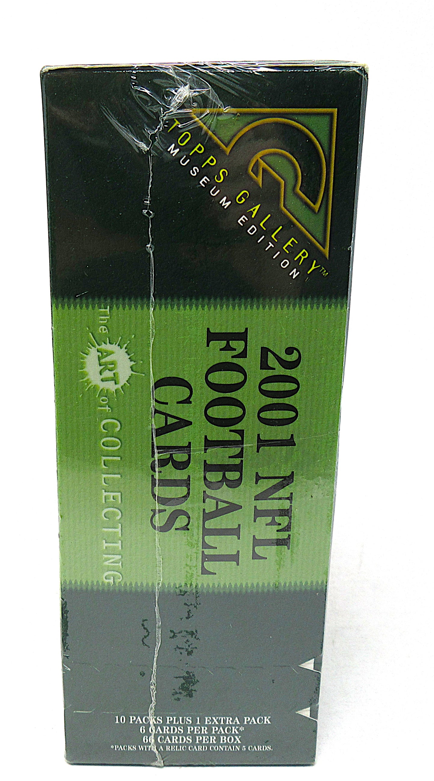 2001 Topps Gallery Football Blaster Box (11/6)