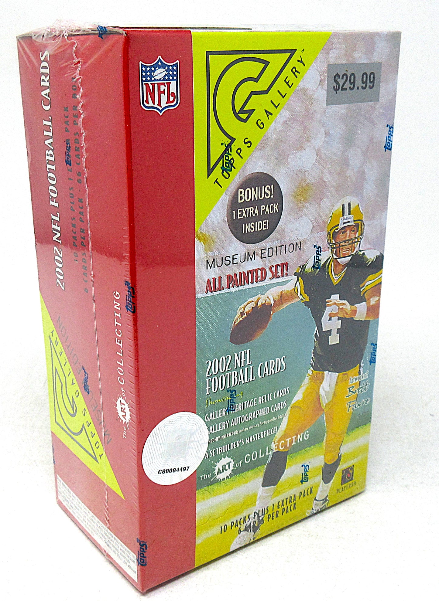 2002 Topps Gallery Football Blaster Box (11/6)