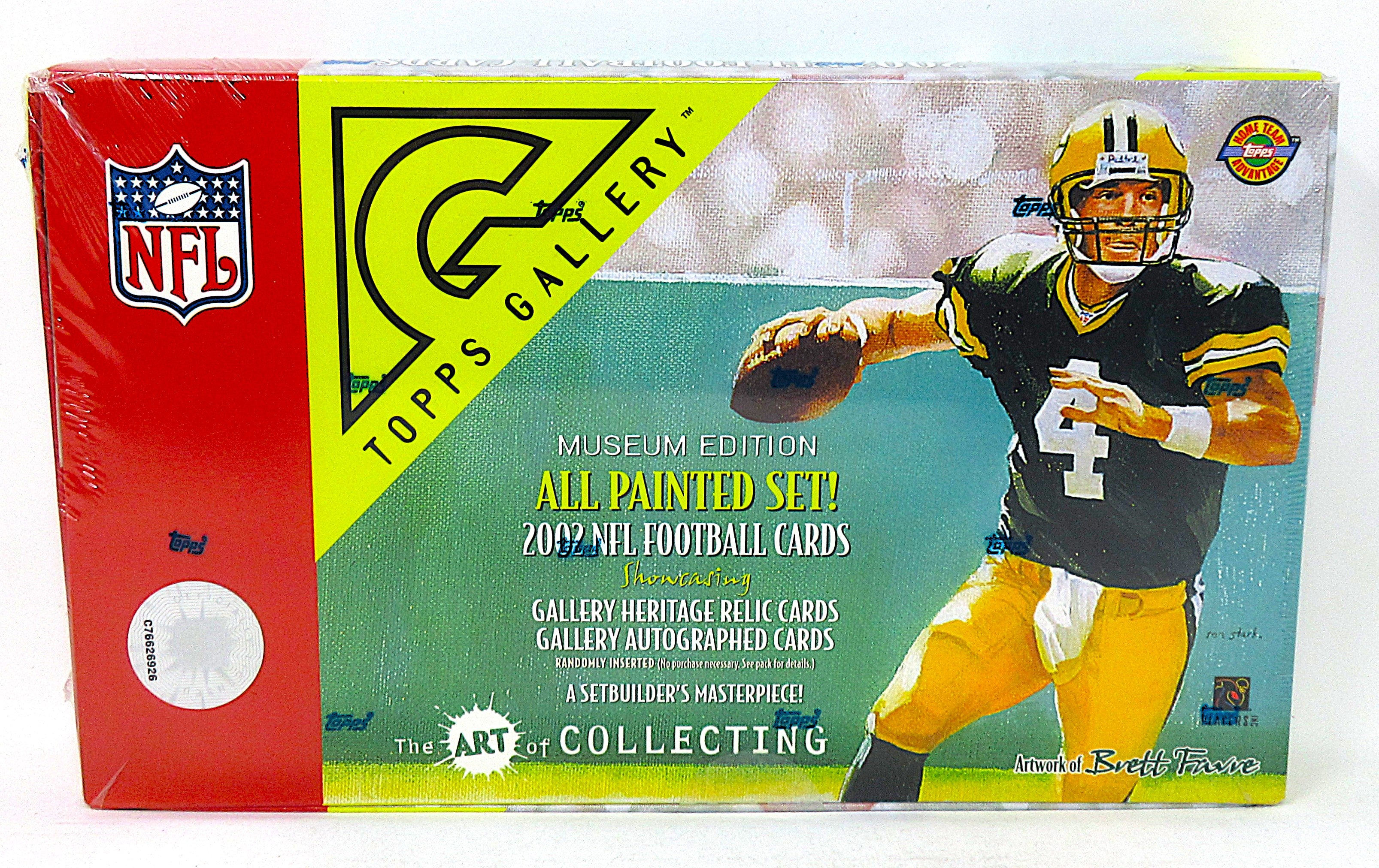 2002 Topps Gallery Football Box (HTA) (24/6)