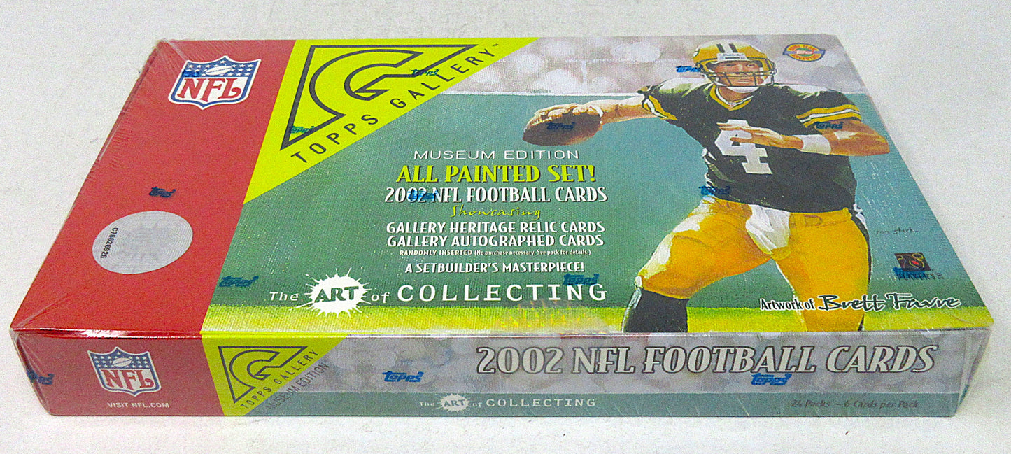 2002 Topps Gallery Football Box (HTA) (24/6)