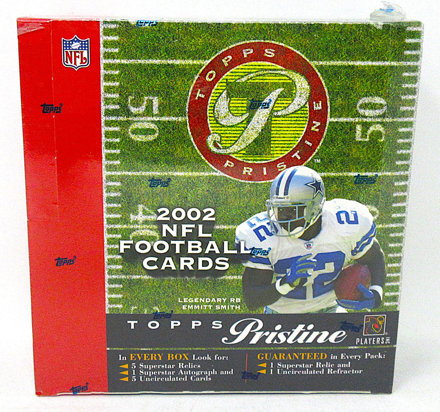 2002 Topps Pristine Football Box (Hobby) (5/8)