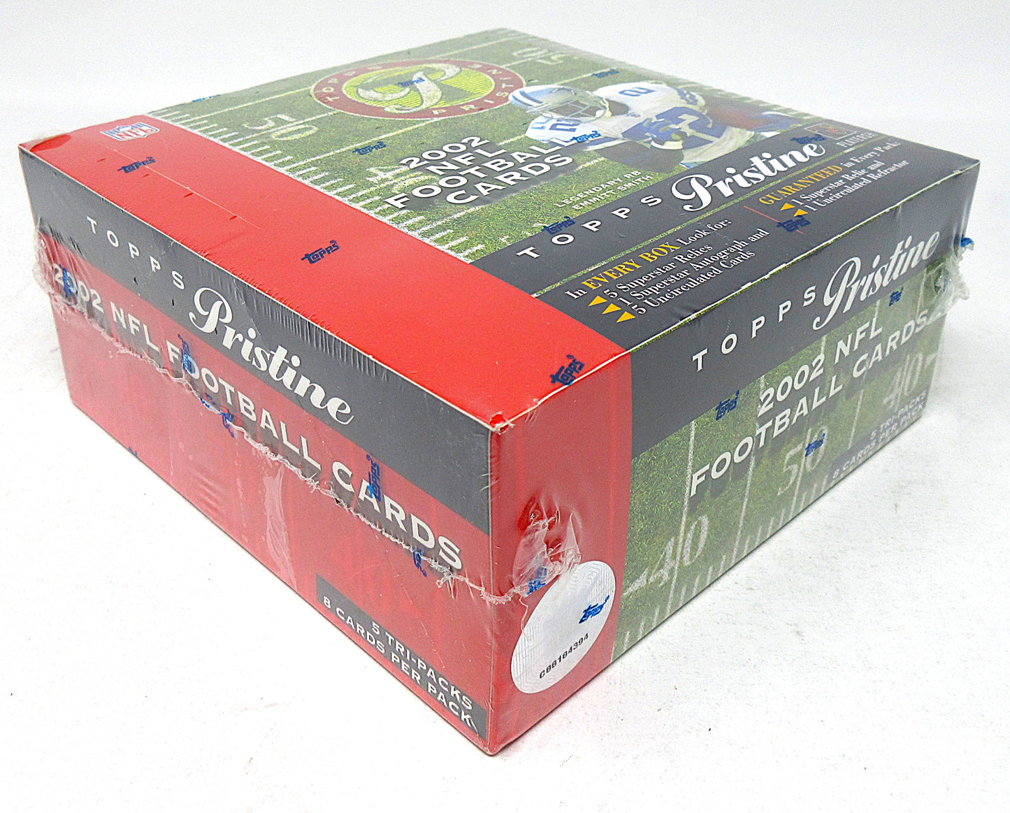 2002 Topps Pristine Football Box (Hobby) (5/8)