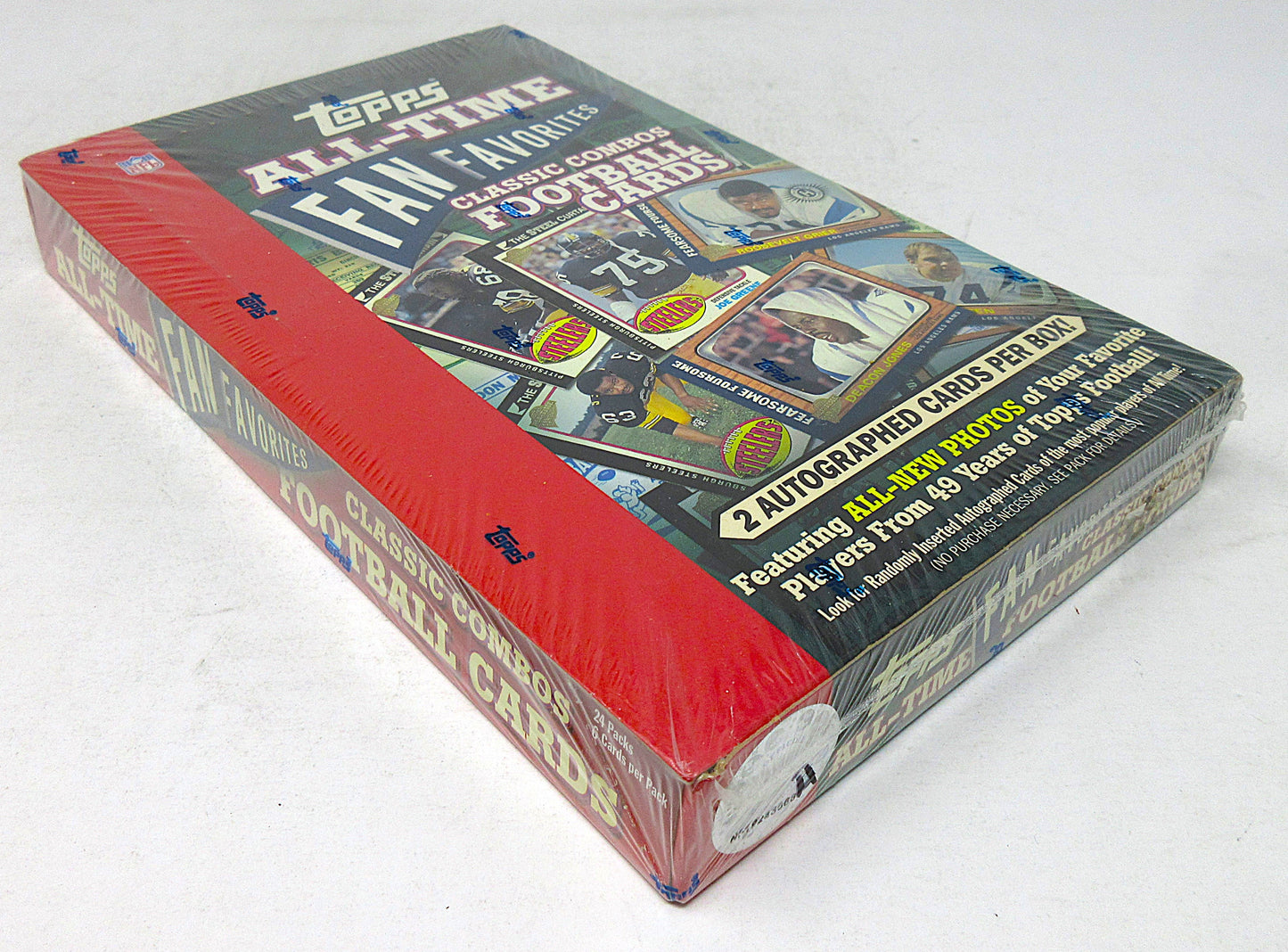 2004 Topps All Time Fan Favorites Football Box (Hobby) (24/6) (2 Autos)