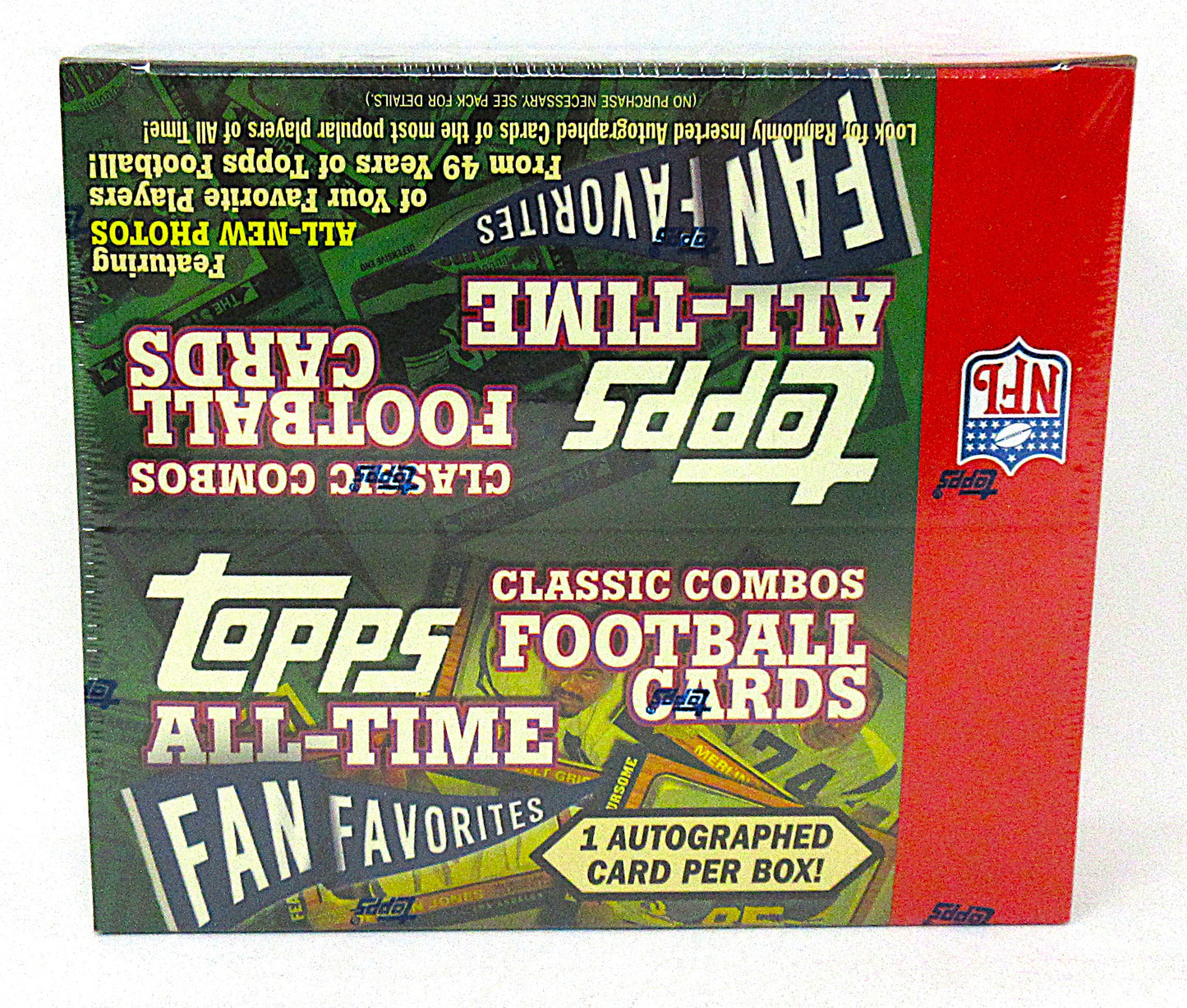 2004 Topps All-Time Fan Favorites Football Box (Retail) (24/6) (1 Auto)