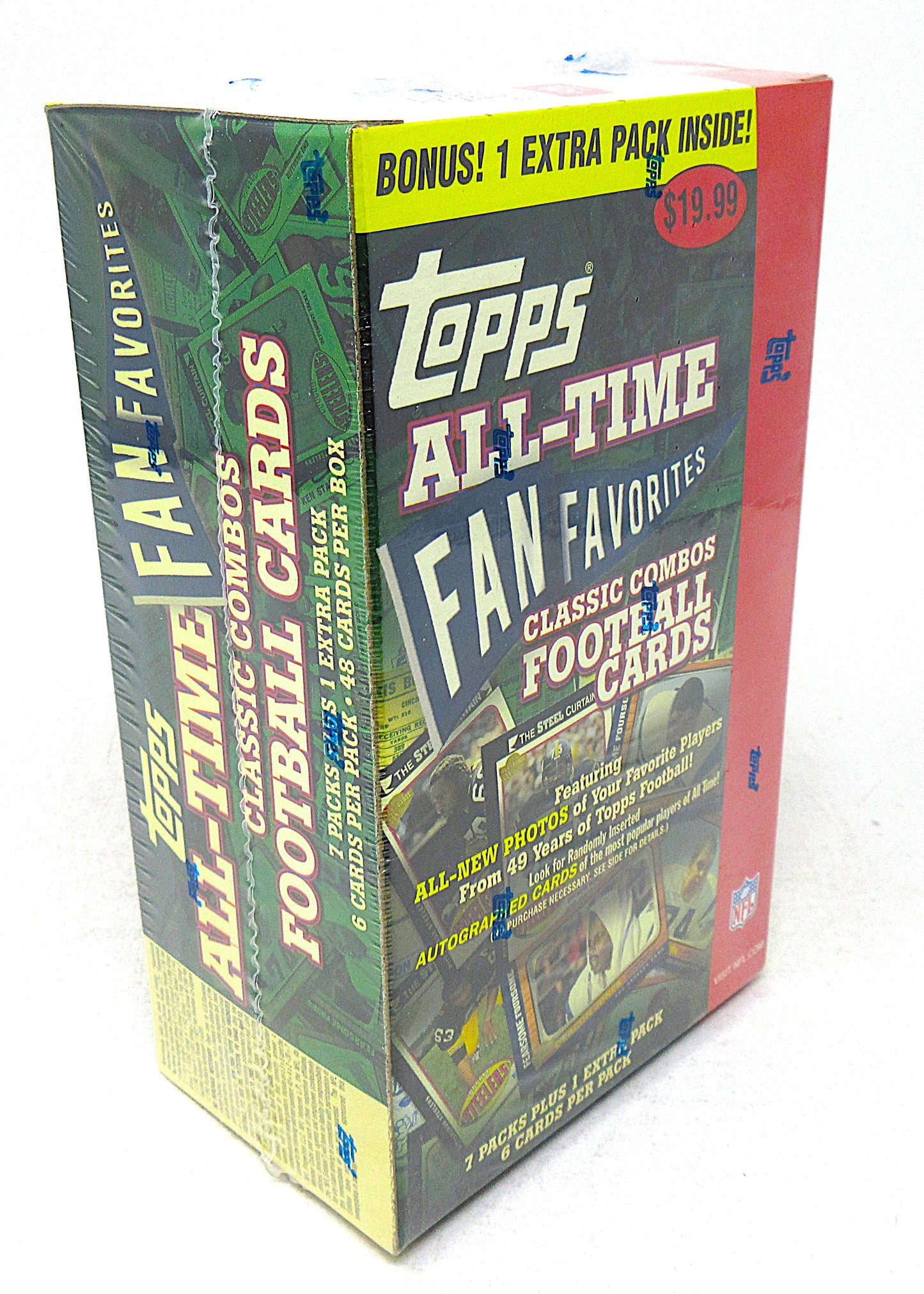 2004 Topps All-Time Favorites Football Blaster Box (8/6)