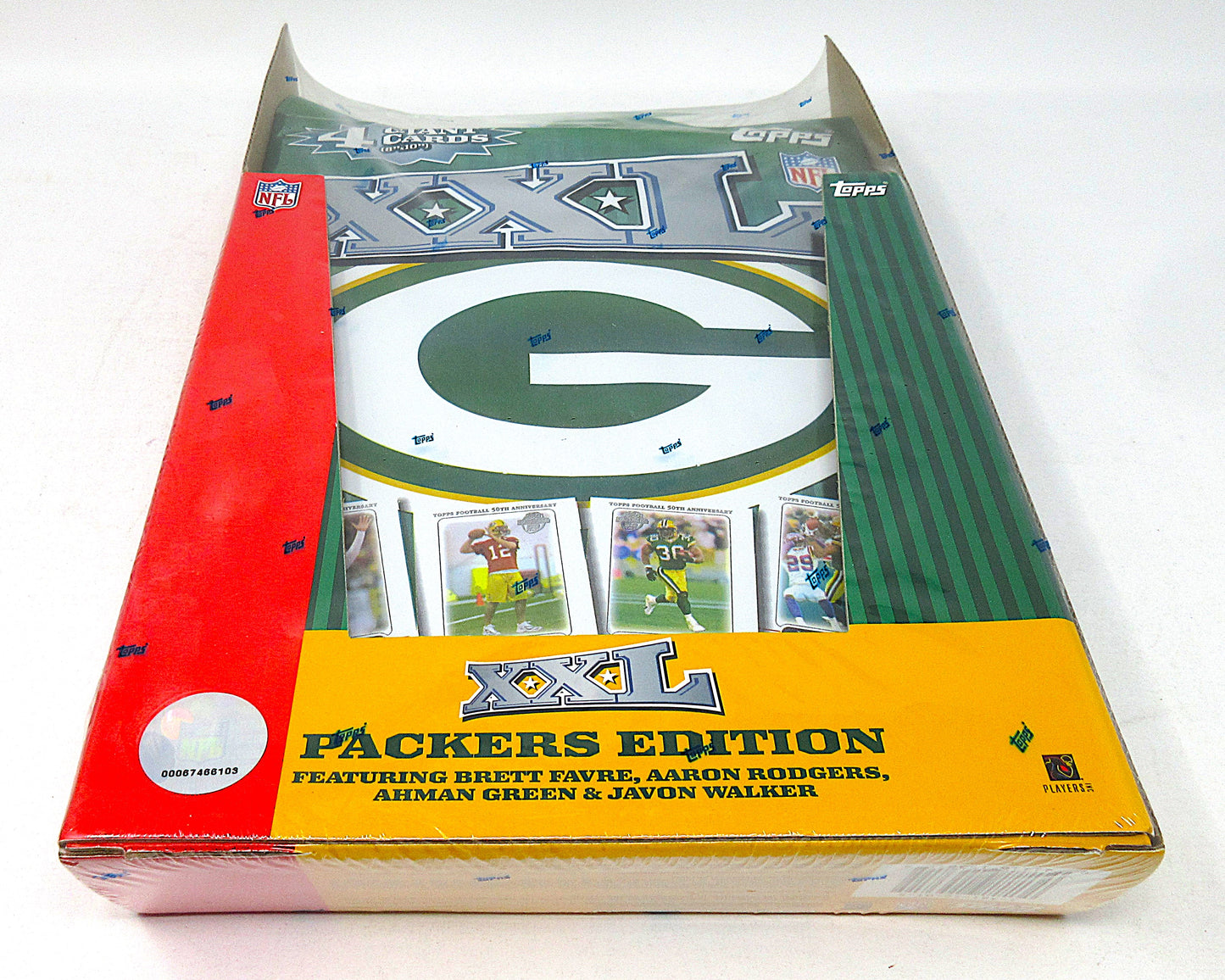 2005 Topps Football XXL Packers Giant Cards Box (10/4)