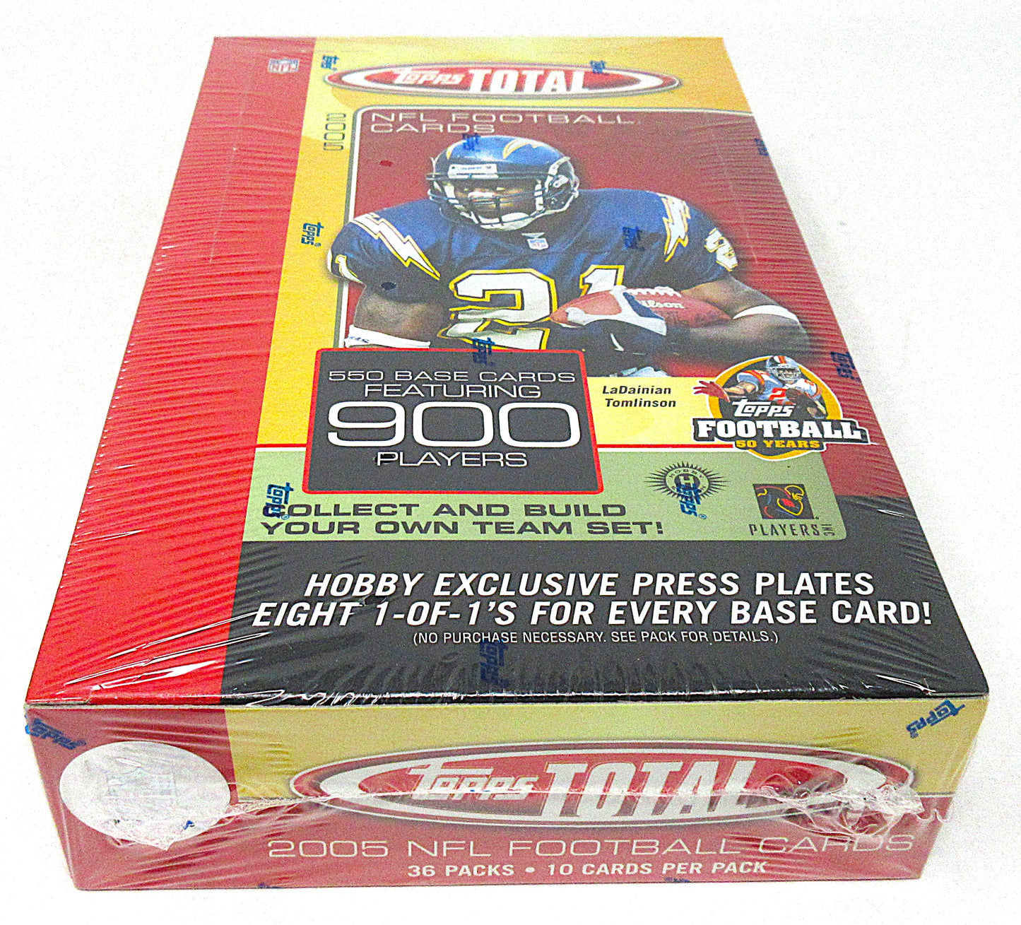 2005 Topps Total Football Box (Hobby) (36/10)
