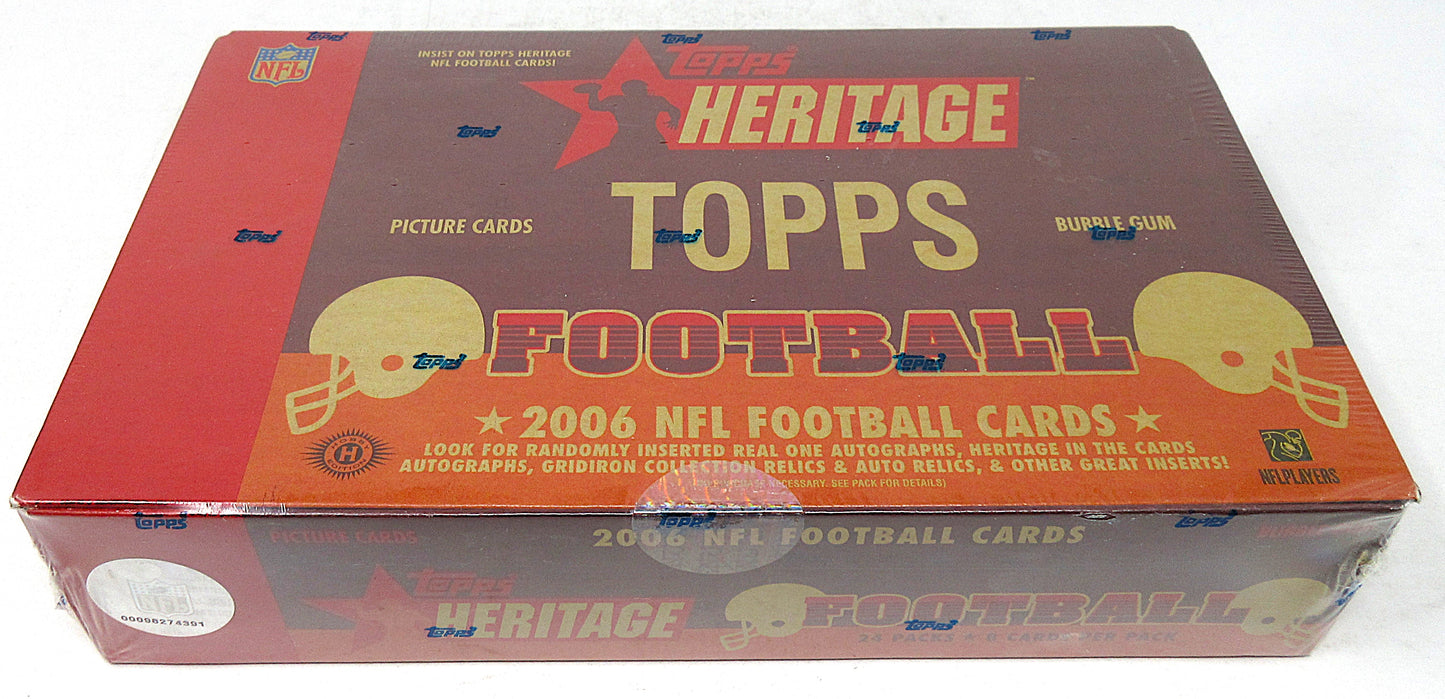2006 Topps Heritage Football Box (Hobby) (24/8)
