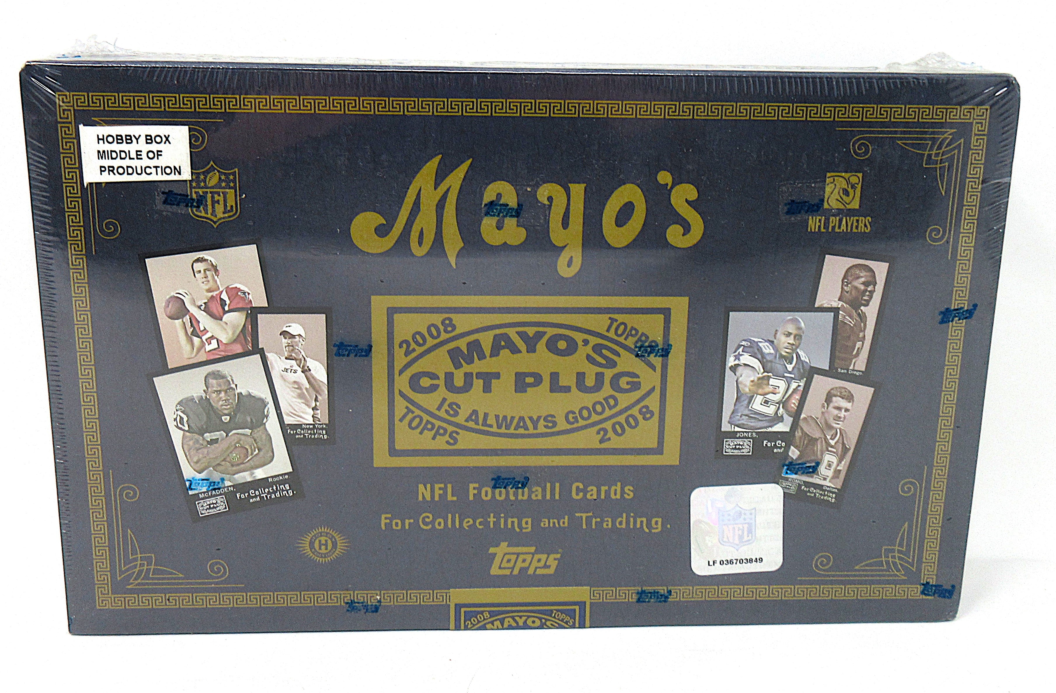 2008 Topps Mayo's Football Box (Hobby) (24/8)