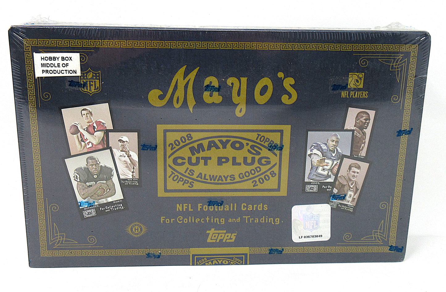 2008 Topps Mayo's Football Box (Hobby) (24/8)