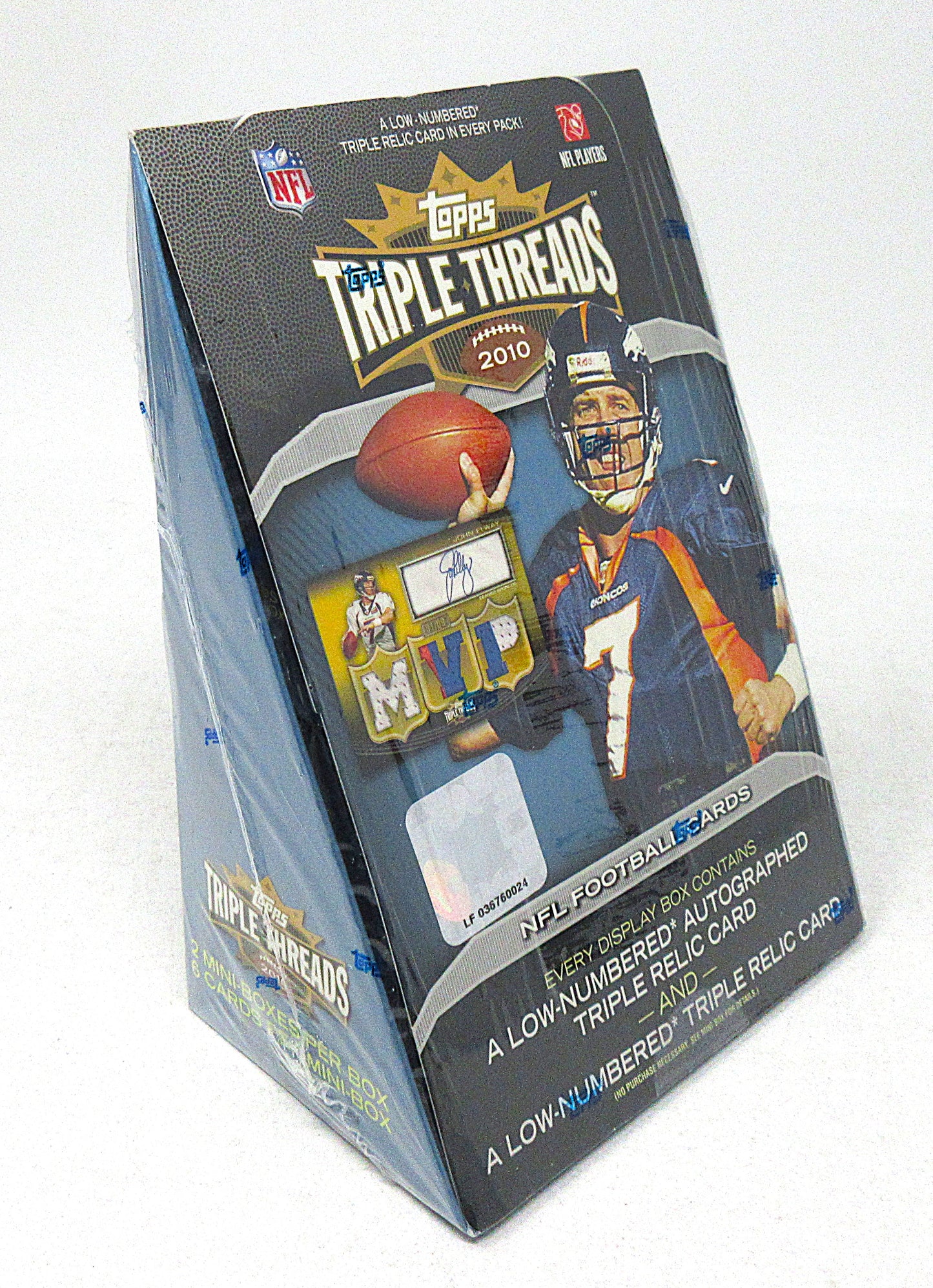 2010 Topps Triple Threads Football Box (Hobby) (2/6/5)