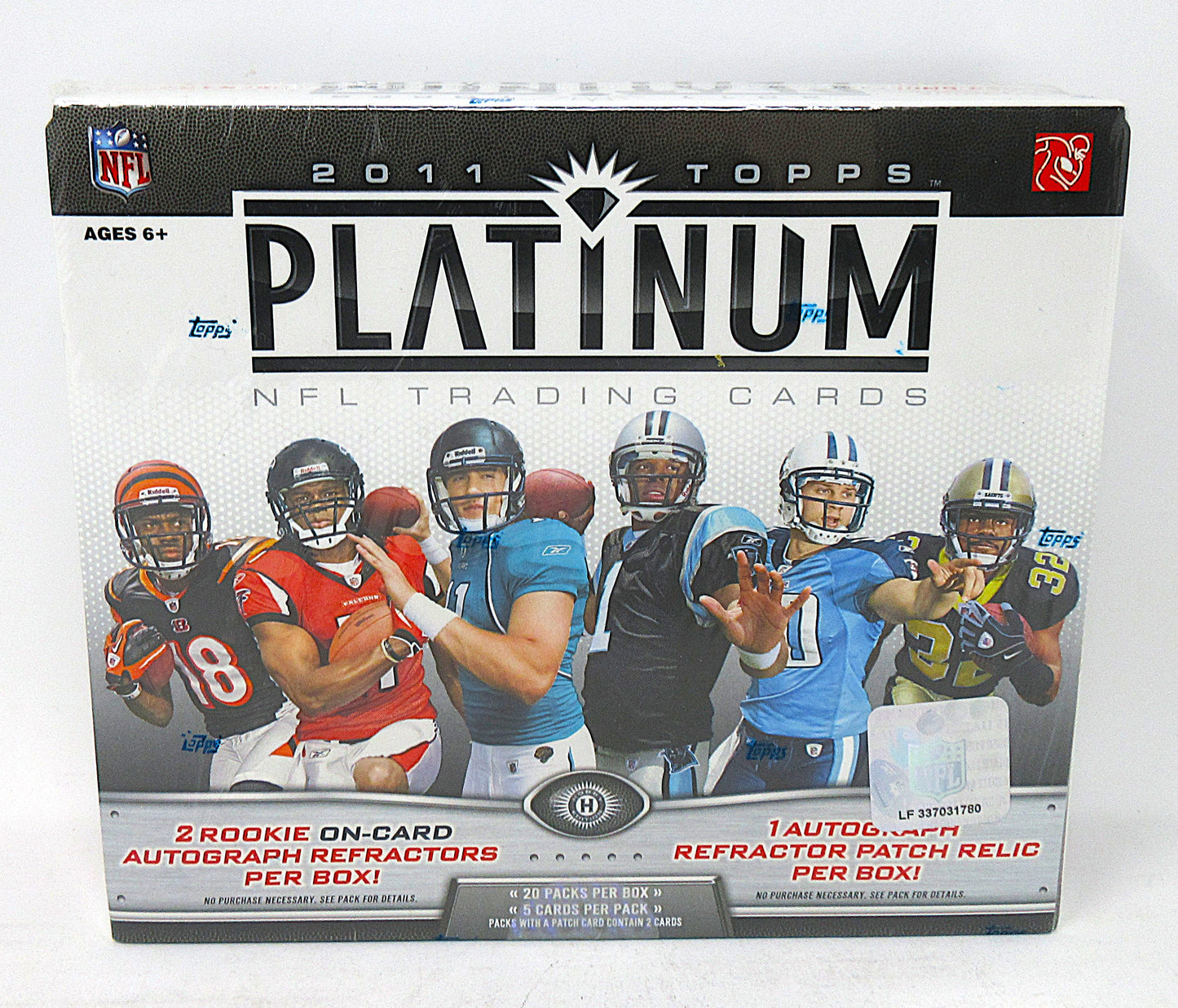 2011 Topps Platinum Football Box (Hobby) (20/5)