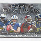 2015 Topps Platinum Football Box (Hobby) (20/5)