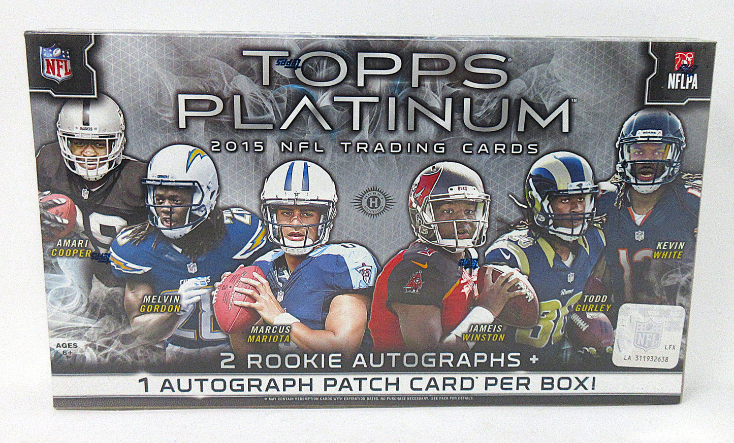 2015 Topps Platinum Football Box (Hobby) (20/5)