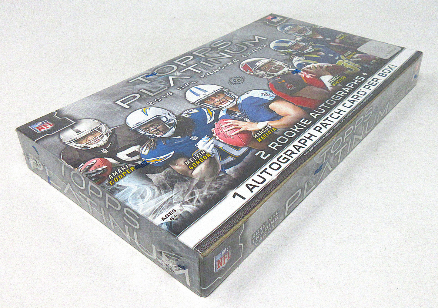 2015 Topps Platinum Football Box (Hobby) (20/5)