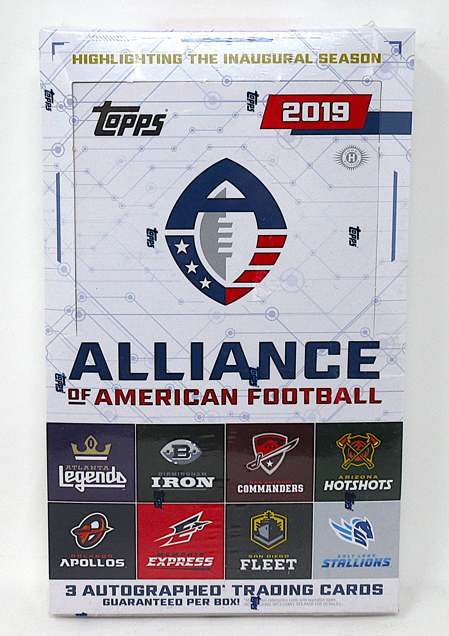2019 Topps Alliance of American Football Box (Hobby) (24/10)
