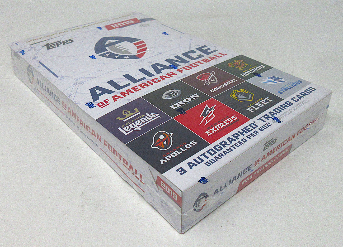 2019 Topps Alliance of American Football Box (Hobby) (24/10)