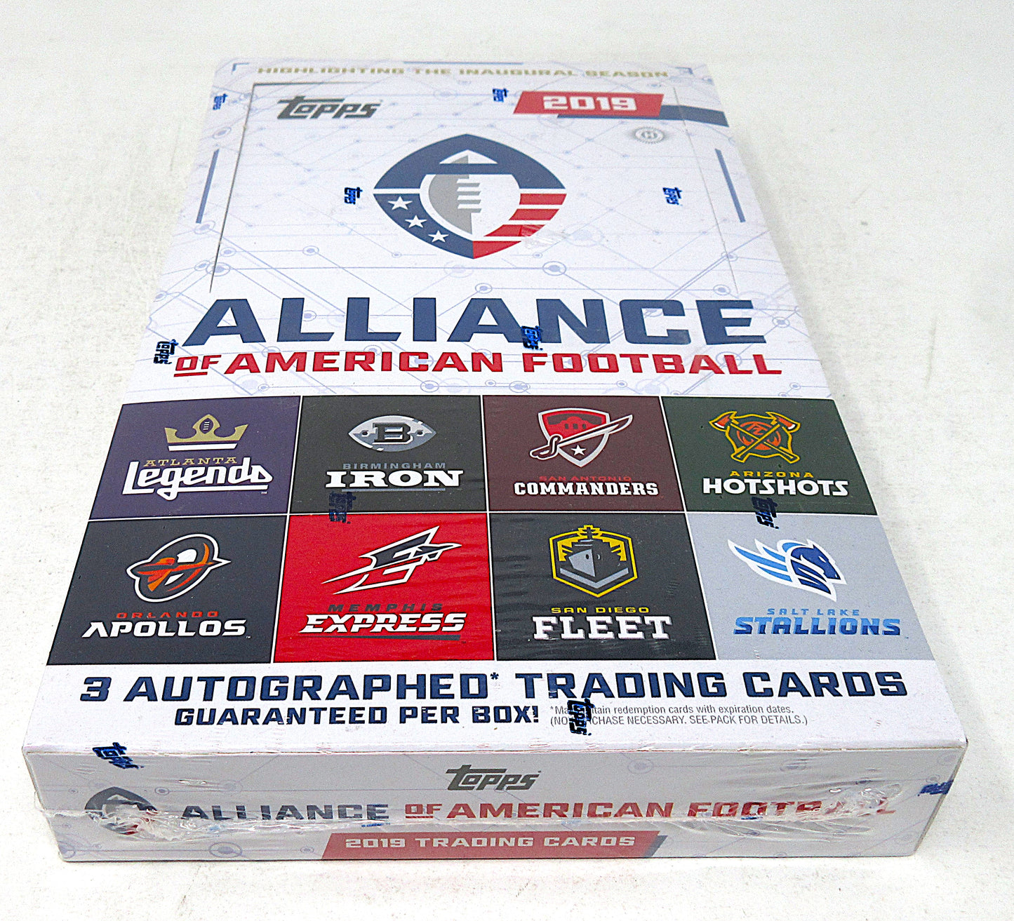 2019 Topps Alliance of American Football Box (Hobby) (24/10)