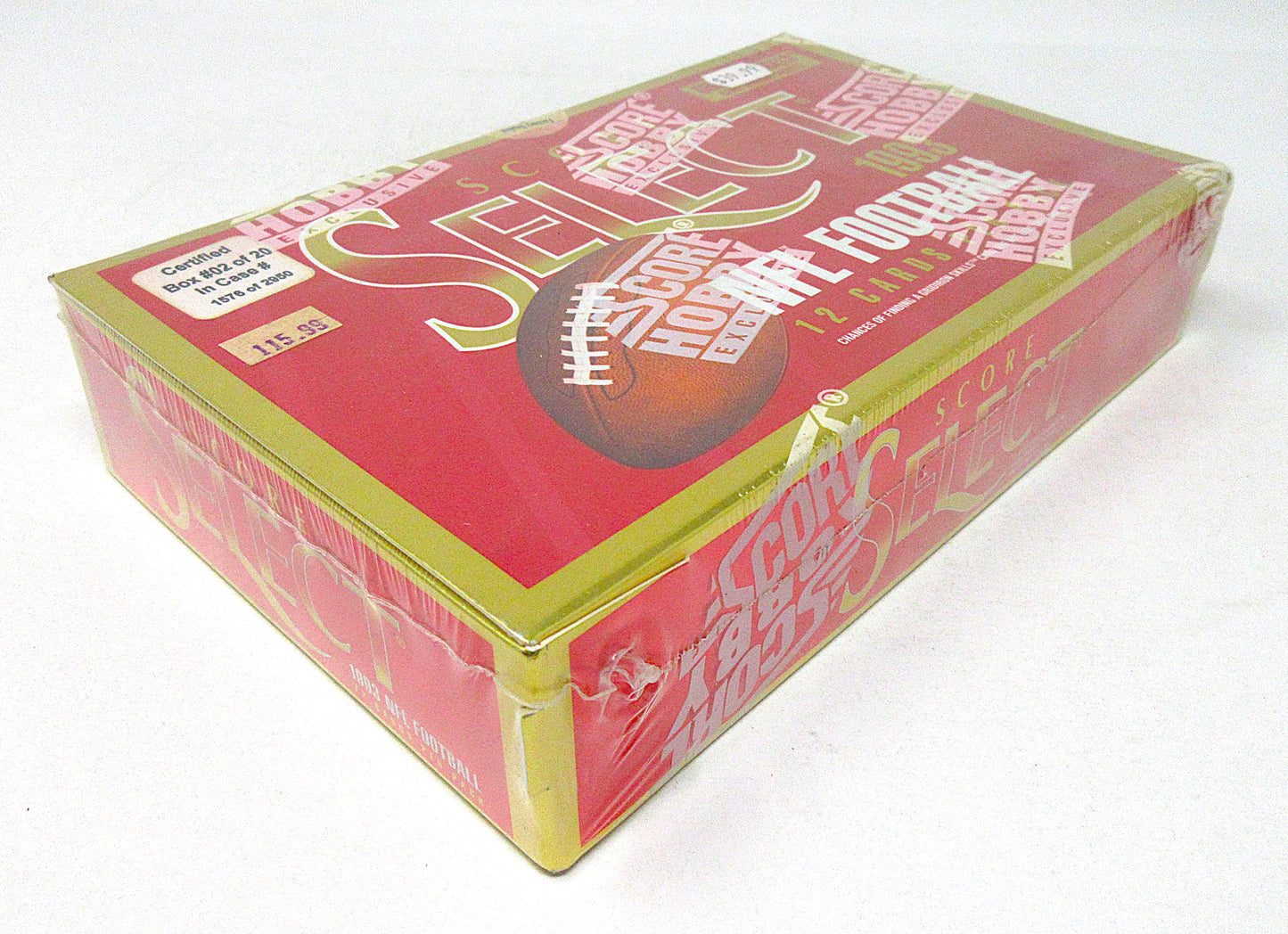 1993 Score Select Football Box (Hobby) (36/12)