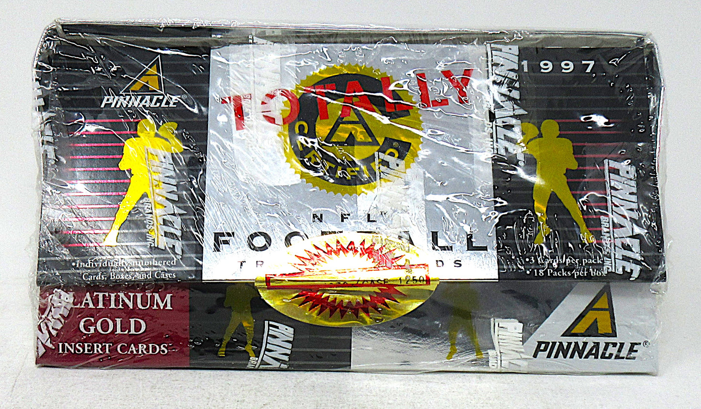 1997 Pinnacle Totally Certified Football Box (Hobby) (18/3)
