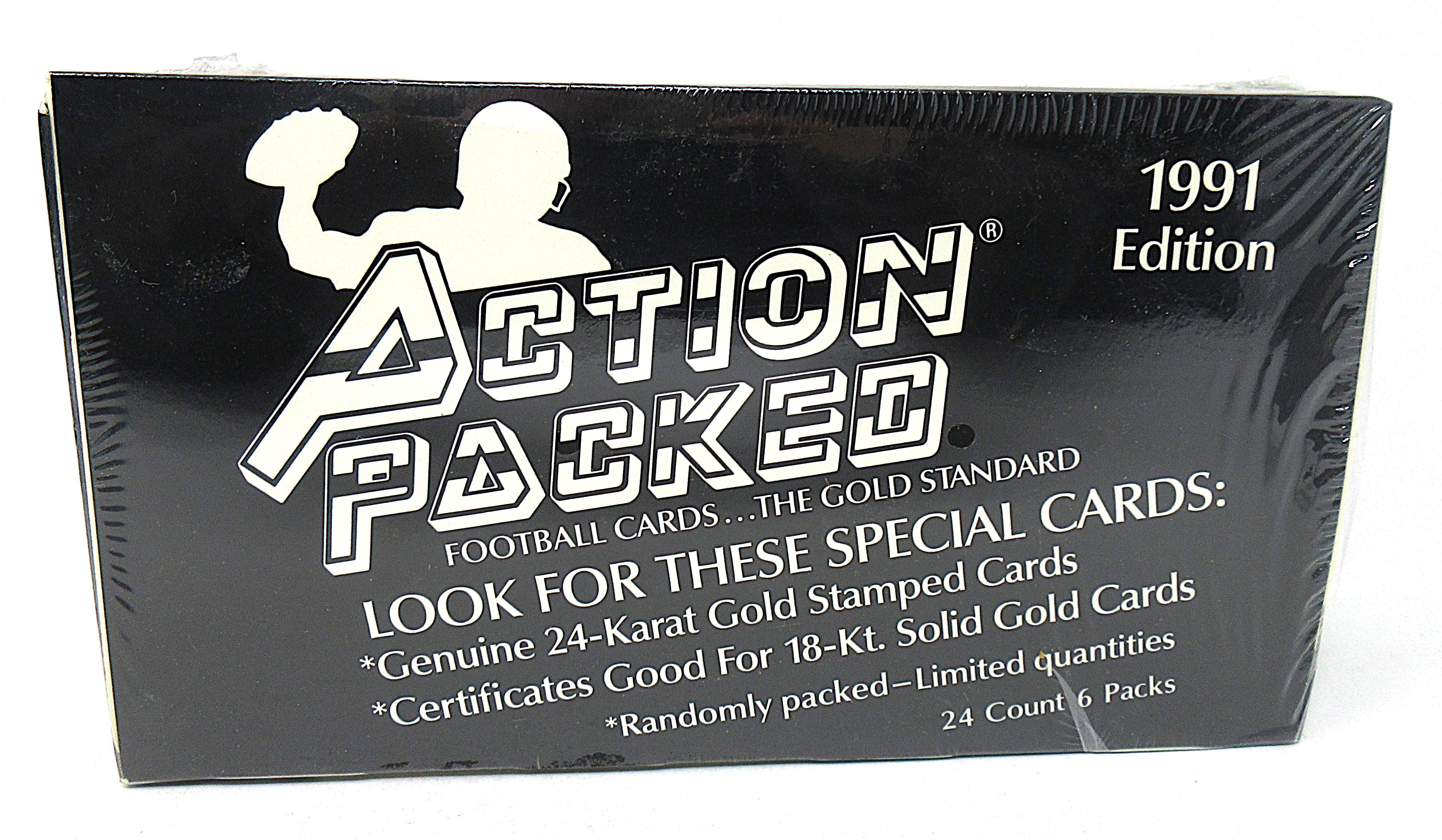 1991 Action Packed Football Box (24/6)
