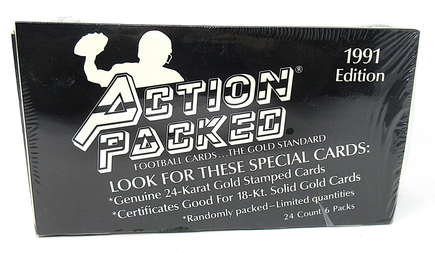 1991 Action Packed Football Box (24/6)