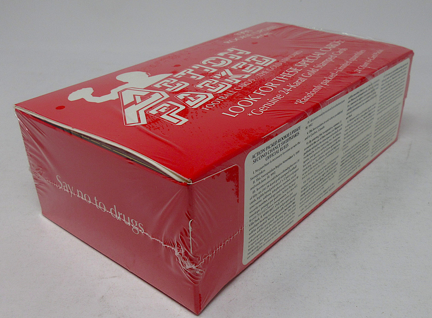 1991 Action Packed Football Rookie Update Box (24/6)