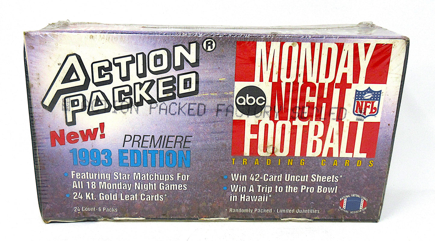 1993 Action Packed Monday Night Football Box (24/6)