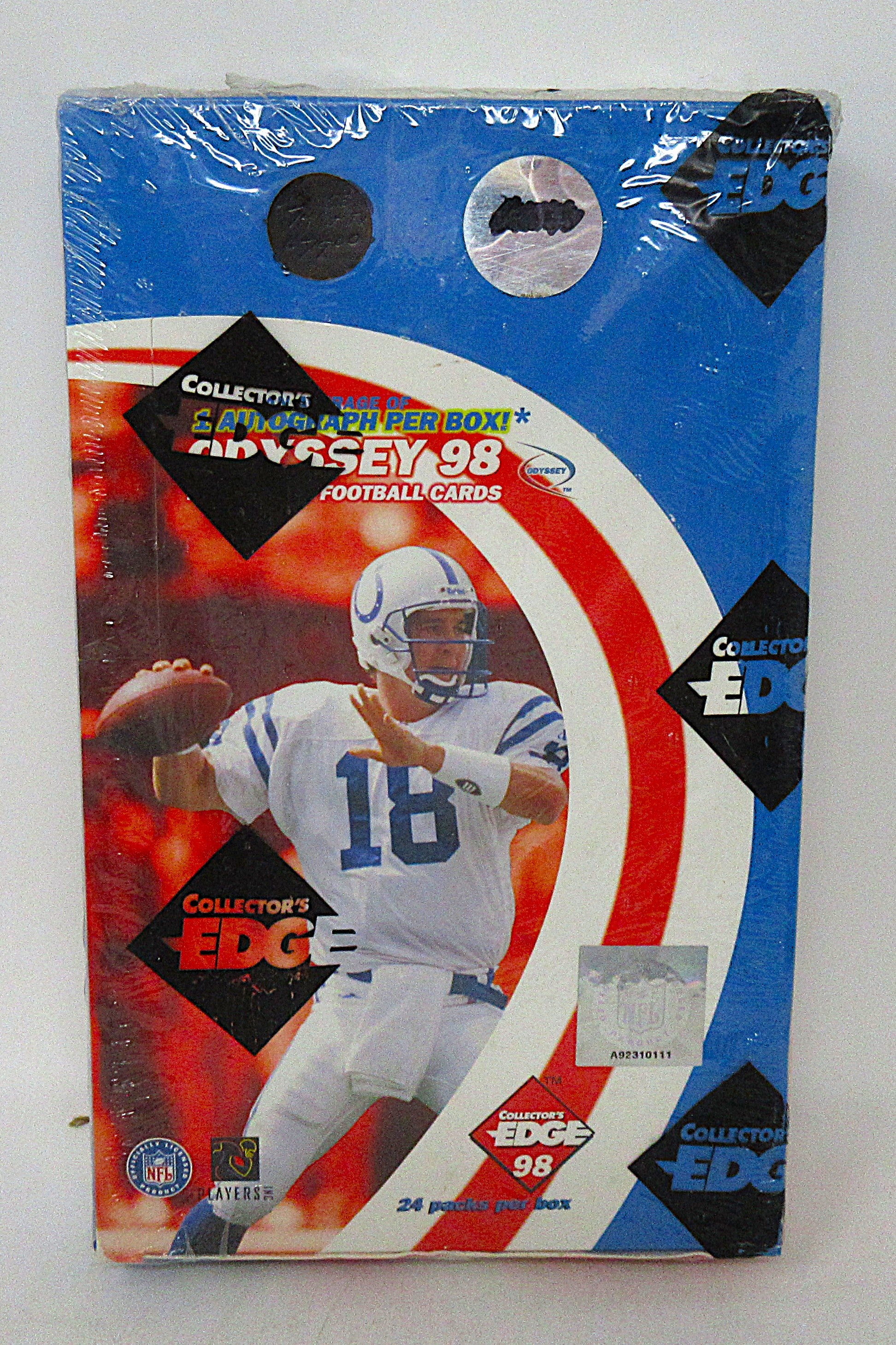 1998 Collector's Edge Odyssey Football Box (24/8)