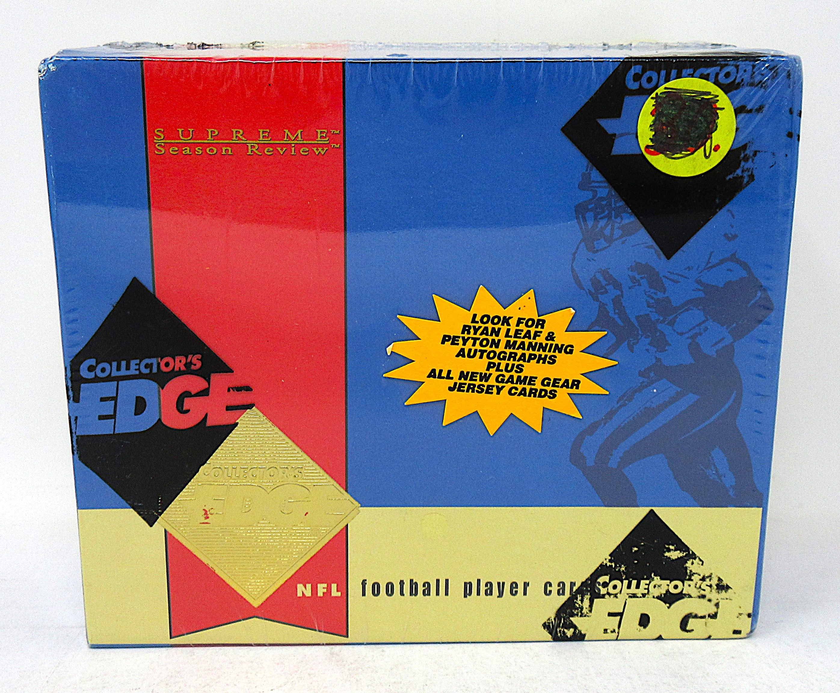 1998 Collectors Edge Supreme Season Review Football Box (Hobby) (24/6)