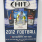 2012 Sage Hit Football High Series Box (Hobby) (27/5)