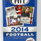 2014 Sage Hit Football High Series Box (Hobby) (27/5)