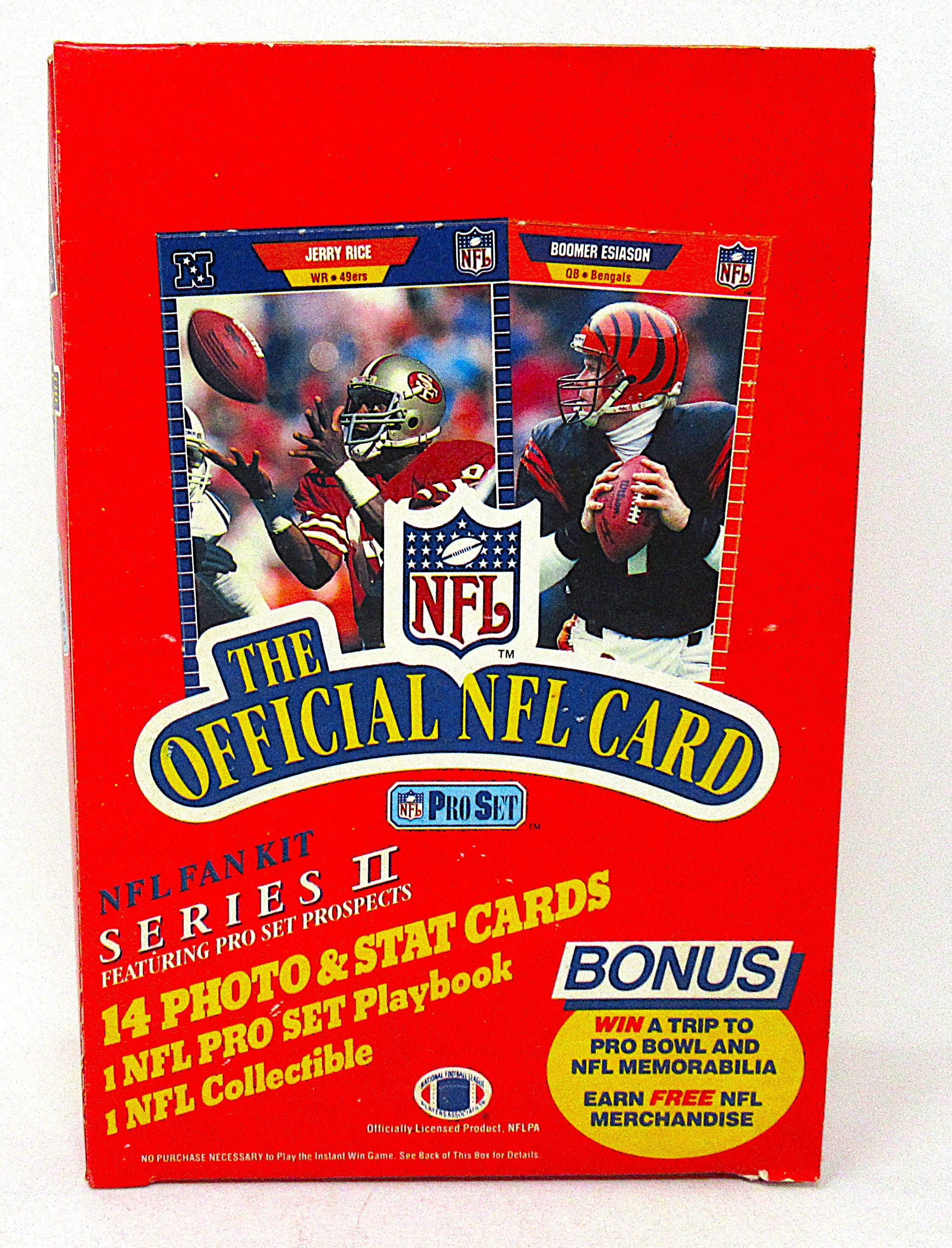 1989 Pro Set Football Series 2 Box (36/14)