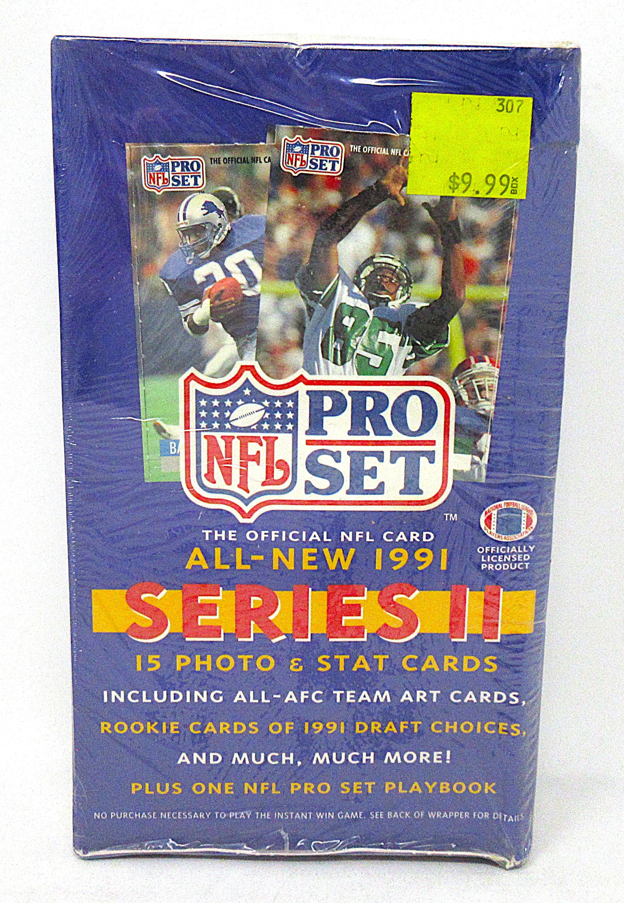 1991 Pro Set Football Series 2 Box (36/15)