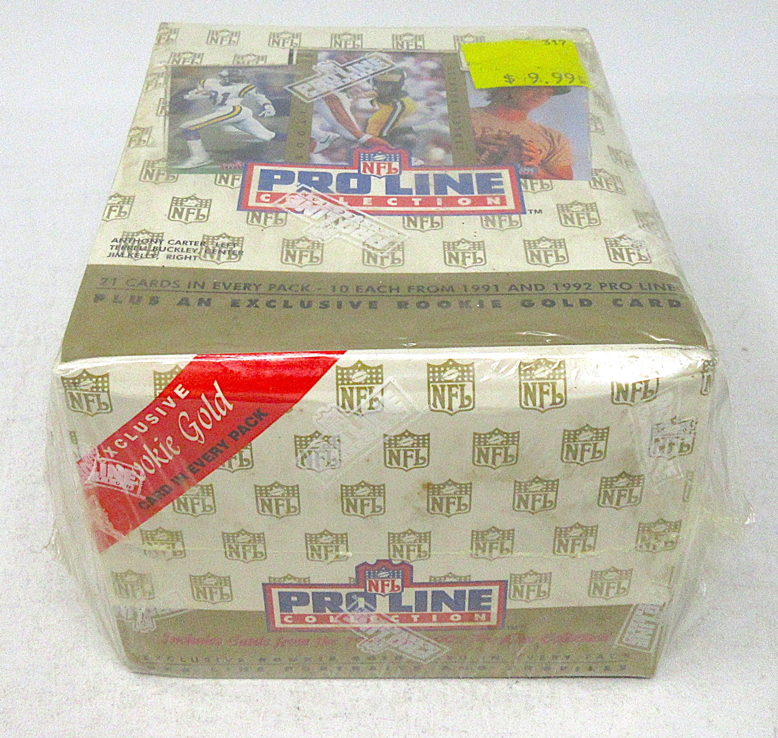 1992 Pro Line Collection Football Box (Gold) (10/21) – Baseball