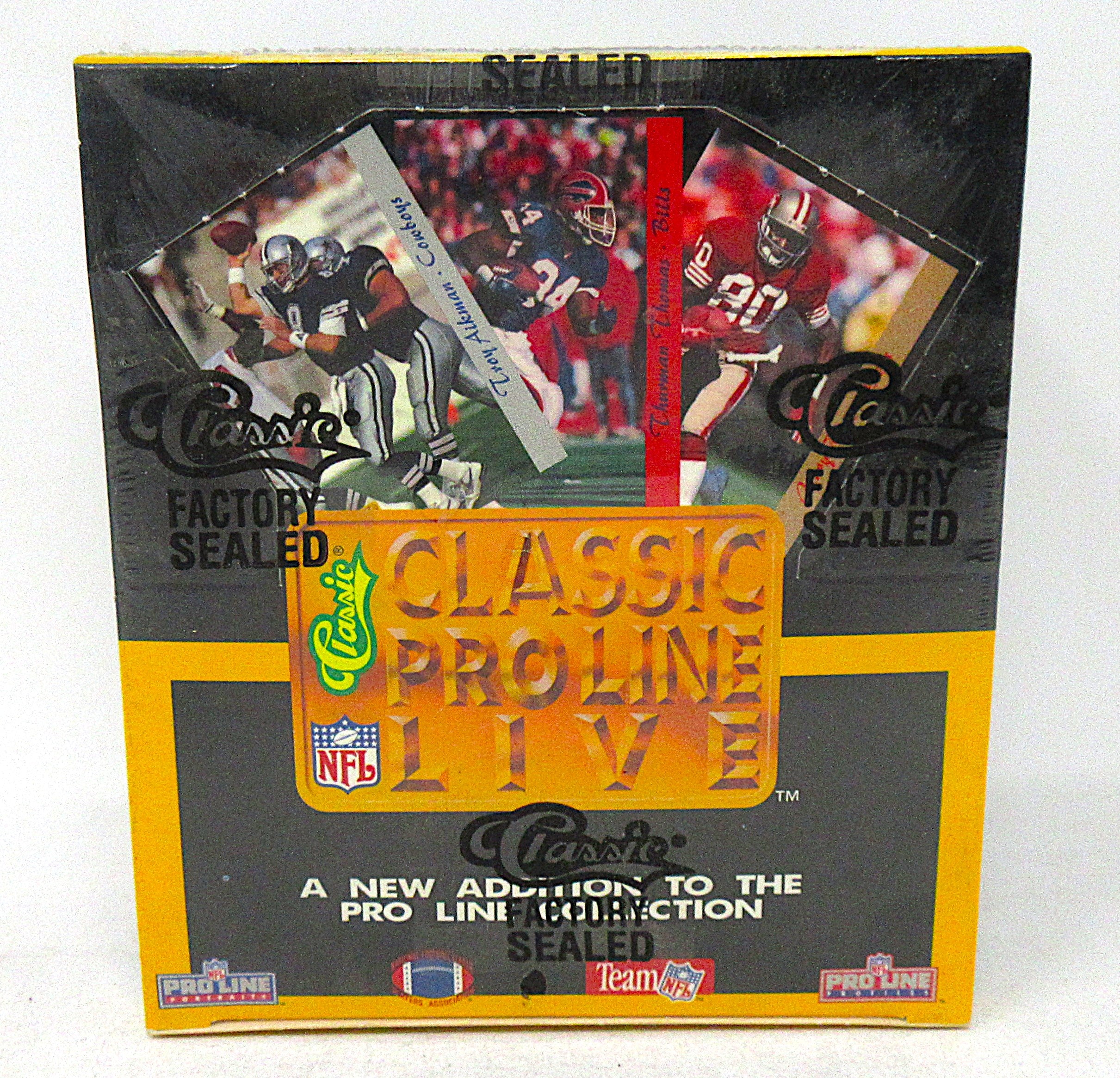 1993 Classic Pro Line Live Football Box (36/12)
