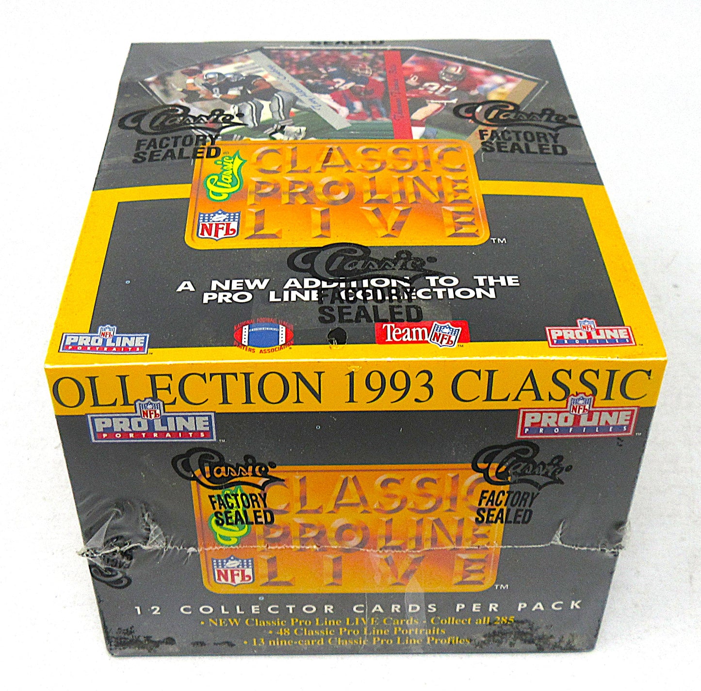 1993 Classic Pro Line Live Football Box (36/12)