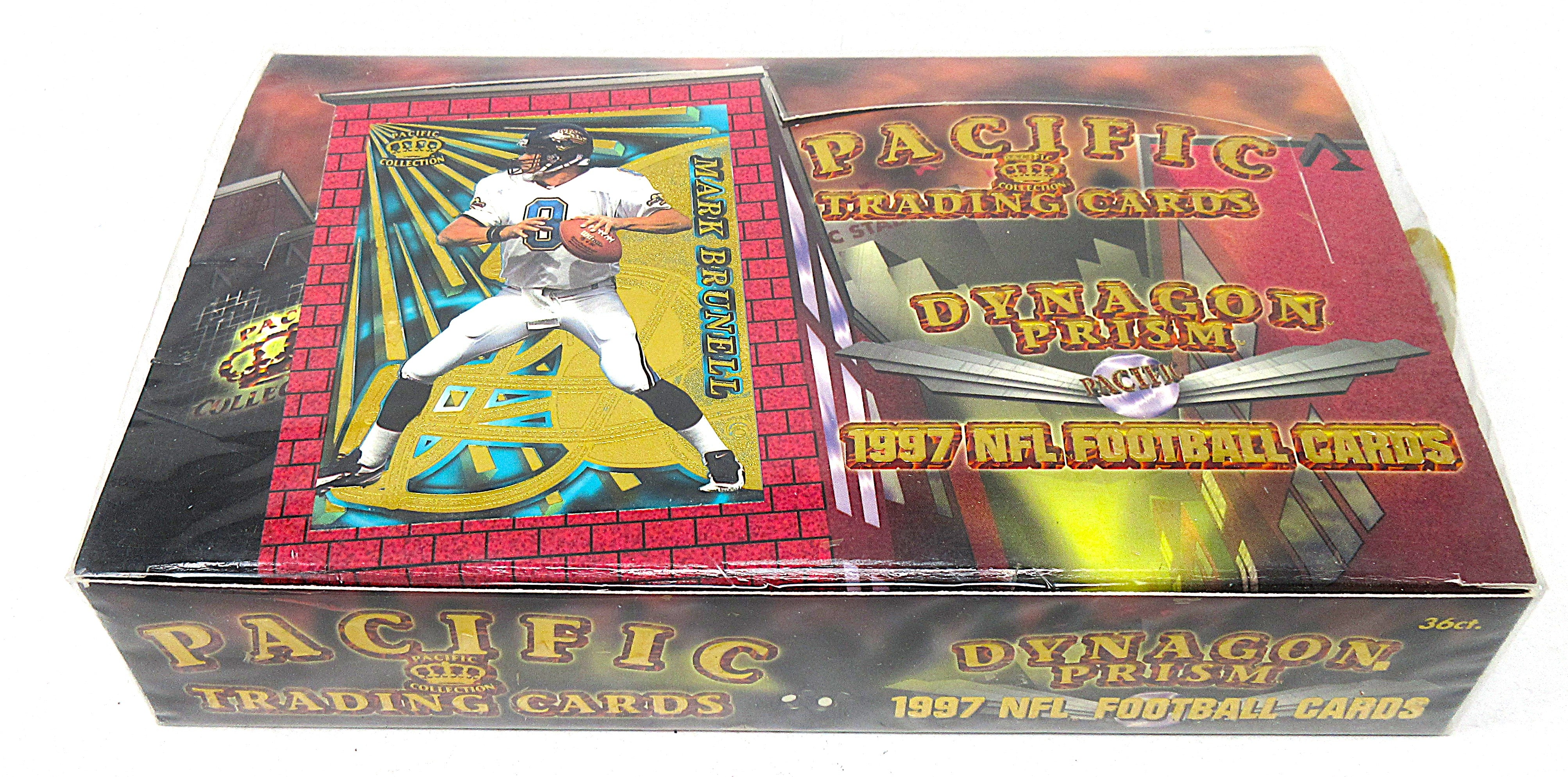 1997 Pacific Dynagon Football Box (36/3) – Baseball Card Exchange