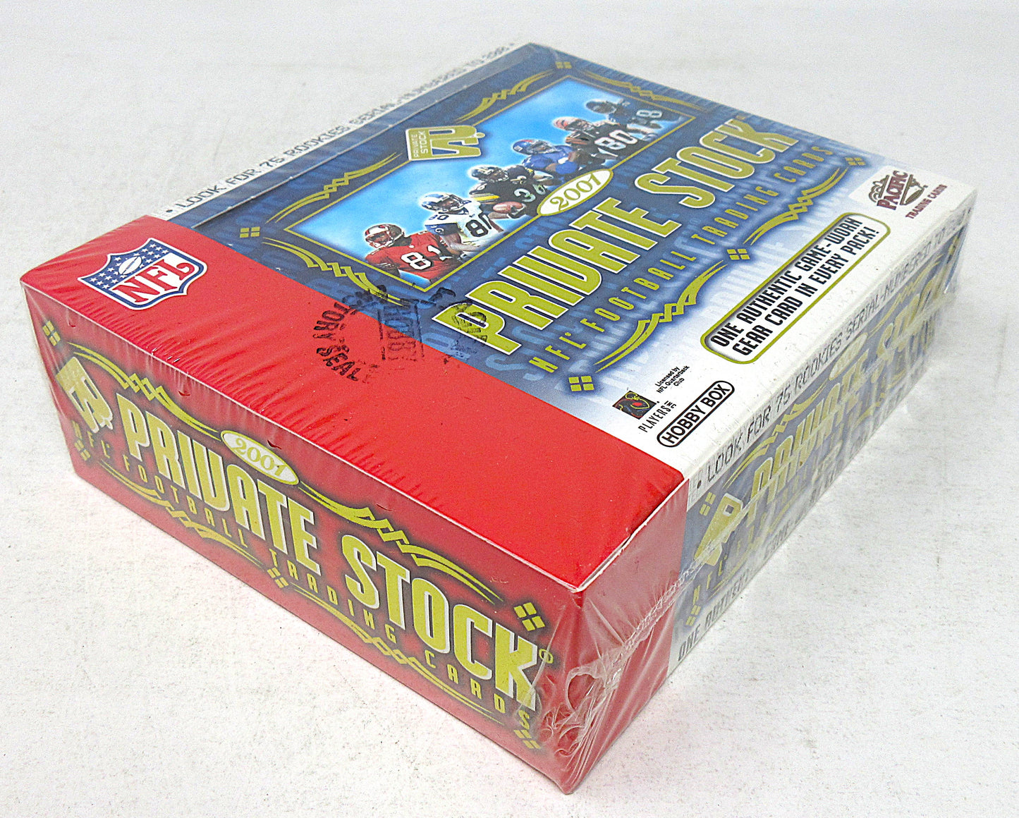 2001 Pacific Private Stock Football Box (Hobby) (10/5)