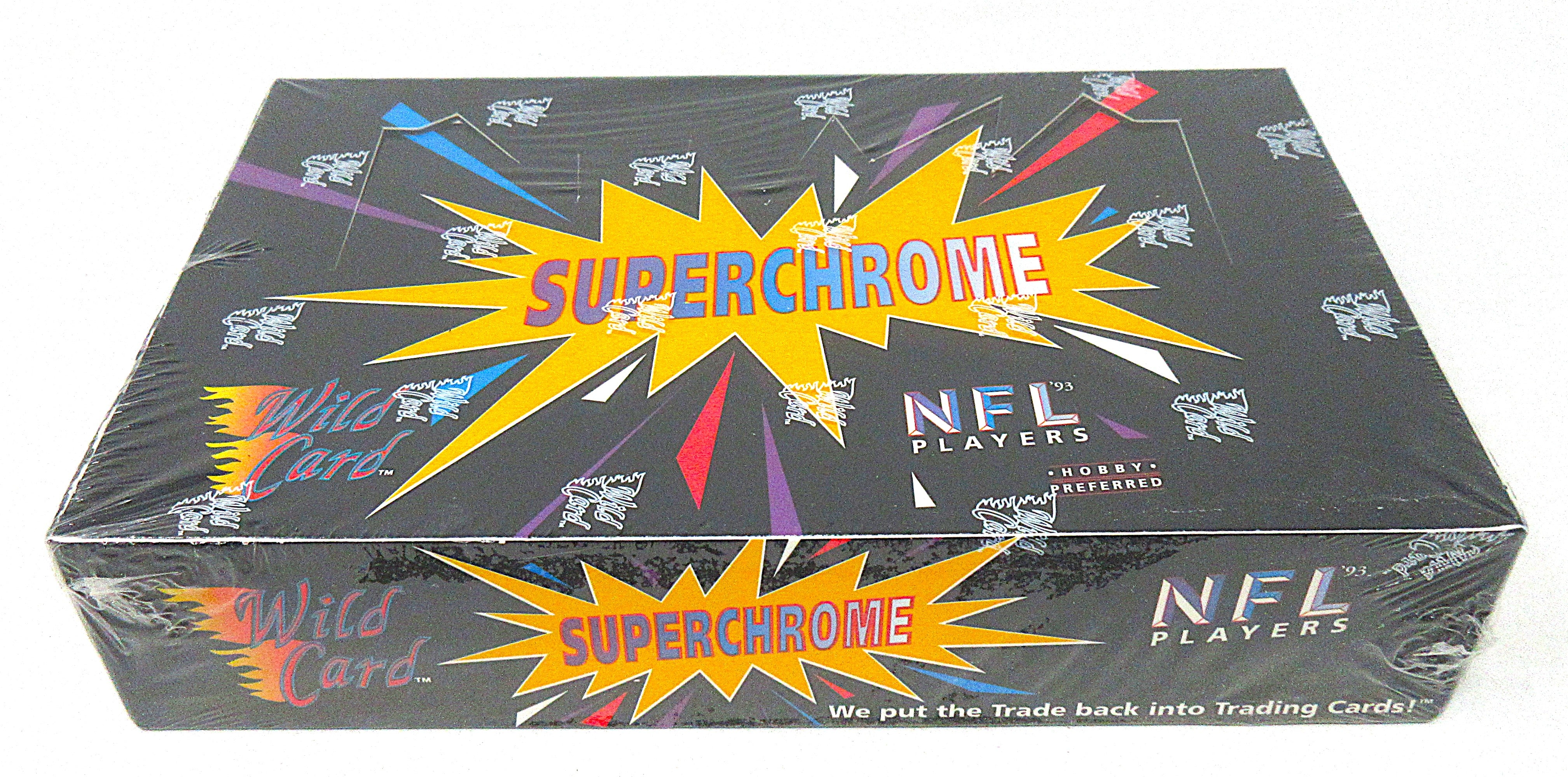 1993 Wild Card Superchrome NFL Football Box (24/6) – Baseball Card