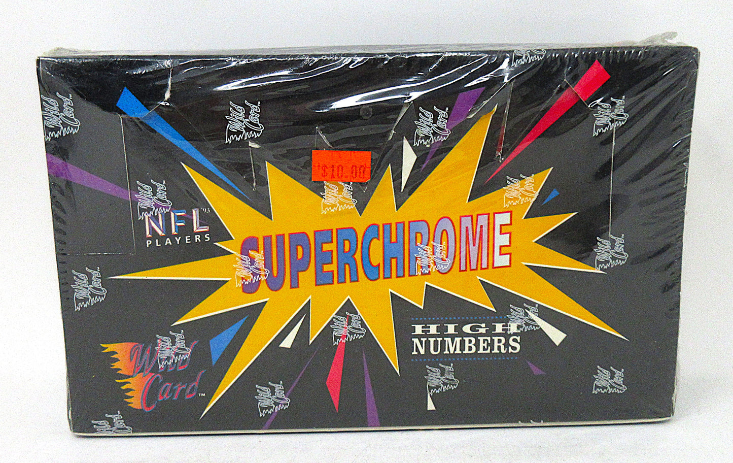 1993 Wild Card Superchrome NFL Football High Numbers Box (18/6)